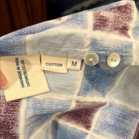 Daydress Tove Dress in Blue Zellige - Picture 9 of 9